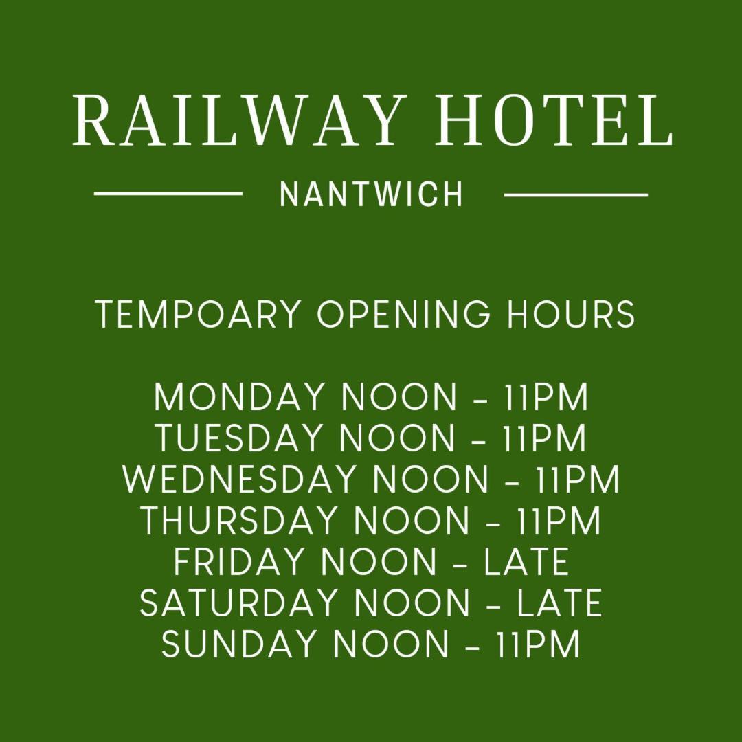 The Railway Hotel Nantwich Eksteriør billede